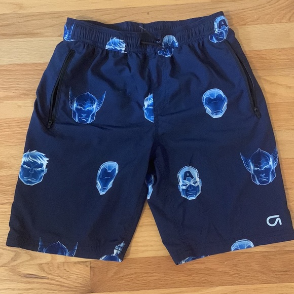 Bundle of Boys Swim Trunks (3) Size 14/16 - Picture 2 of 10